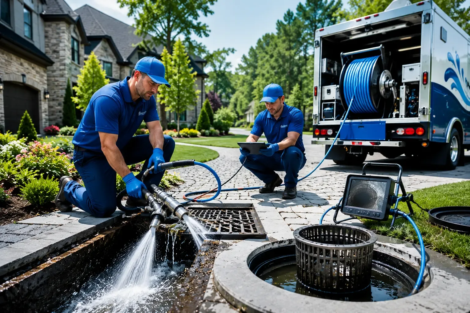 Local outdoor drain cleaning professionals in Clinton, MN